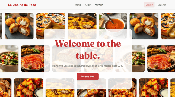 Multilingual website
