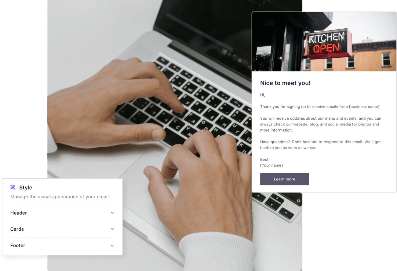 Send email campaigns
