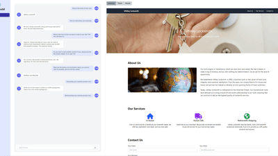 Chat2Build - AI-Powered Site Generation via Chat