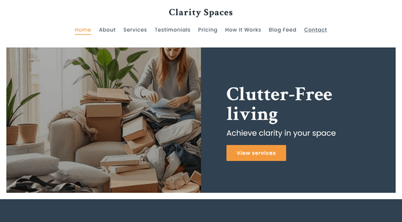 Service d'organisation