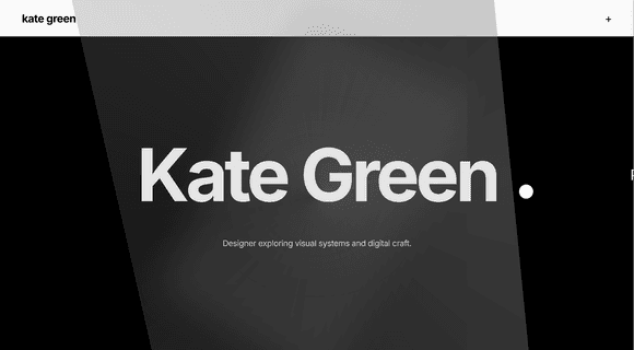 Personal portfolio website example